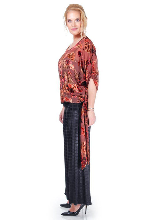 Bluza catifea pe voal  Liza Panait Liza Panait Online Boutique